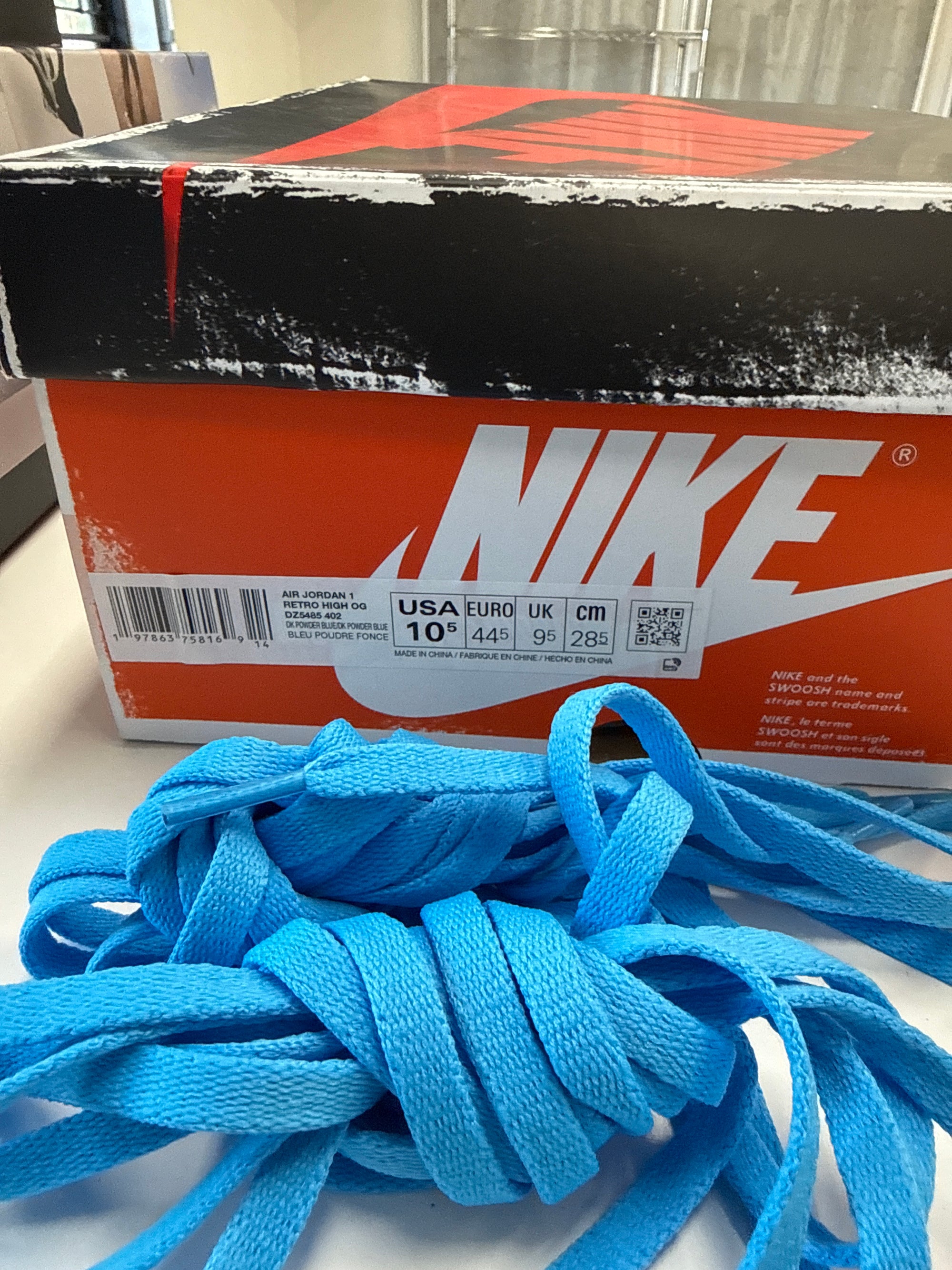 AIR JORDAN 1 HIGH OG UNC REIMAGINED - SIZE 10.5 (WORN)