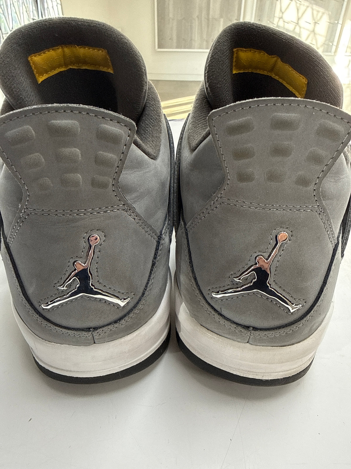 AIR JORDAN 4 COOL GREY 2019 - SIZE 12 (WORN)
