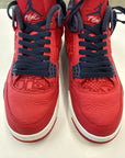 AIR JORDAN 4 FIBA - SIZE 10 (WORN)