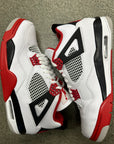 AIR JORDAN 4 FIRE RED 2020 - SIZE 12 (WORN) - SUPER CLEAN