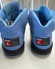AIR JORDAN 5 UNC UNIVERSITY BLUE - SIZE 12 (WORN)