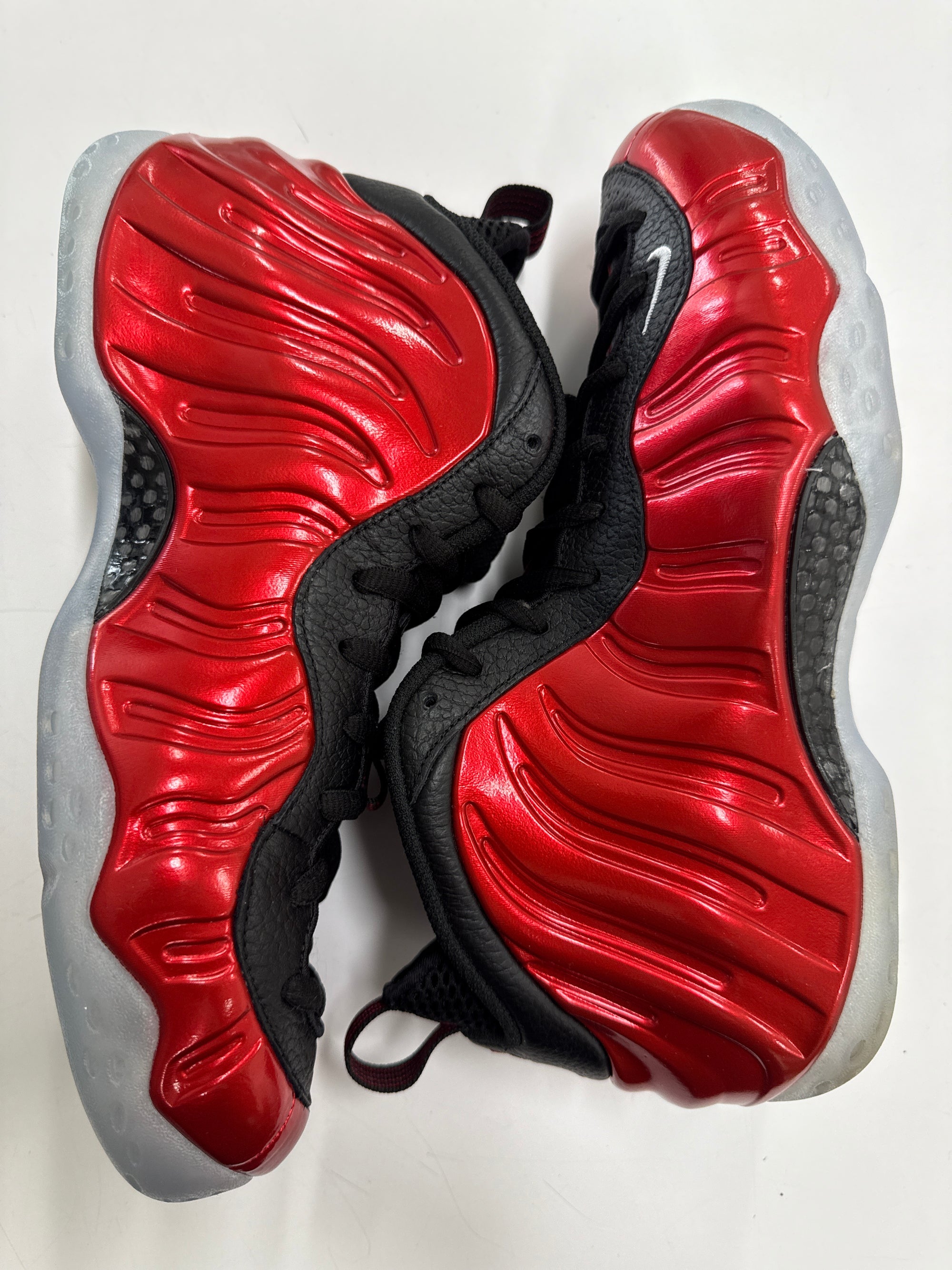 AIR FOAMPOSITE ONE METALLIC RED 2023 - SIZE 11 (WORN)
