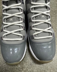 AIR JORDAN 11 COOL GREY 2010 - SIZE 11 (WORN)