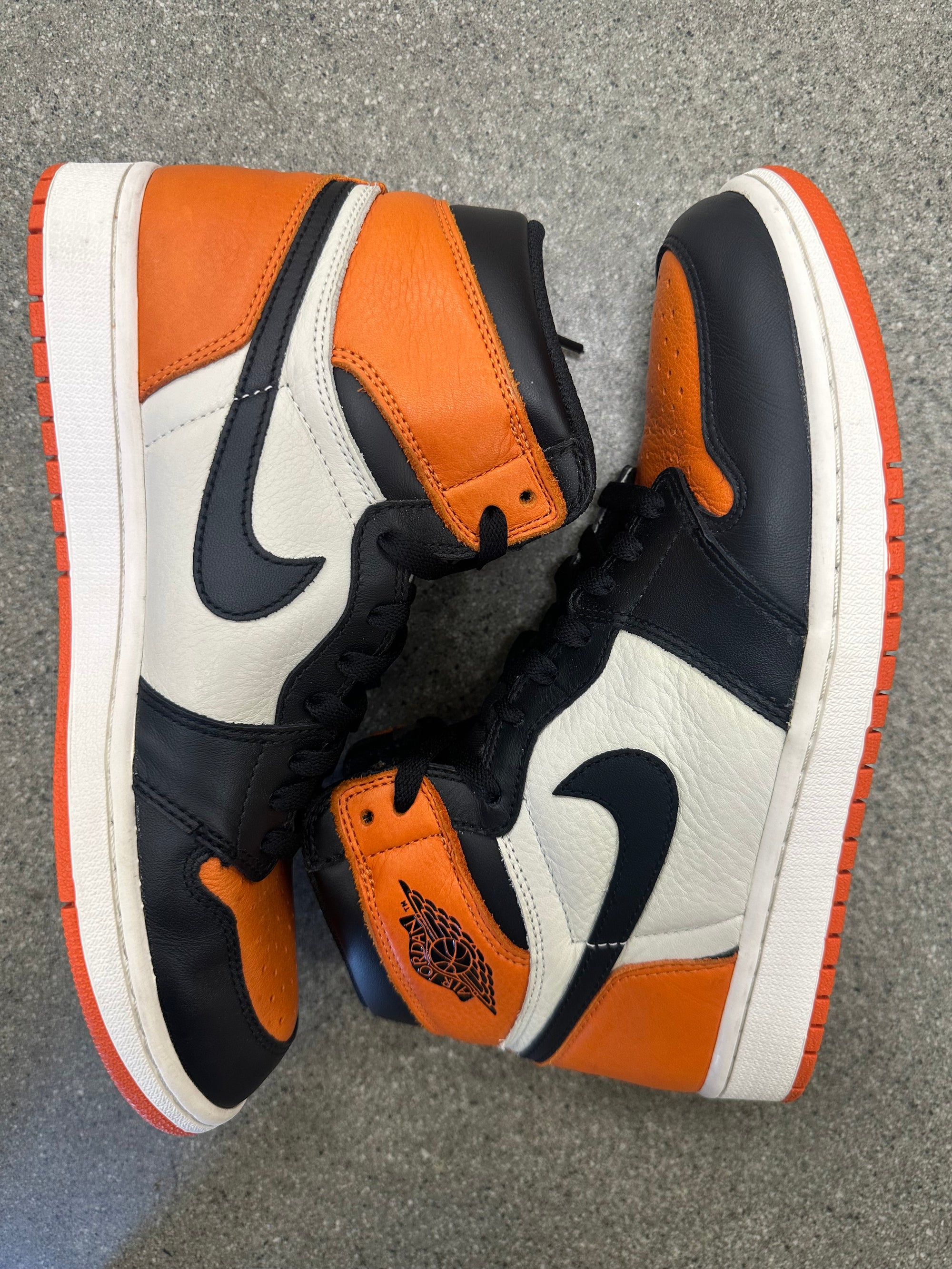 AIR JORDAN 1 HIGH SHATTERED BACKBOARD 1.0 - SIZE 10 (WORN)