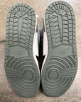 AIR JORDAN 1 HIGH CLAY GREEN - SIZE 12 (WORN) - SUPER CLEAN