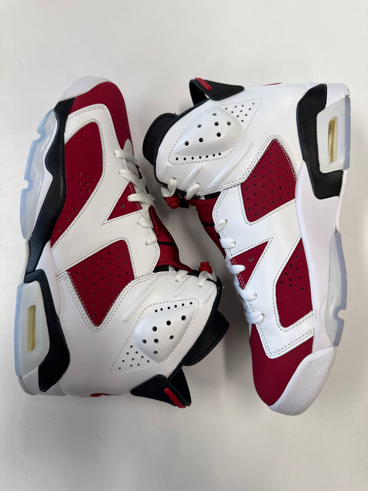 AIR JORDAN 6 CARMINE - SIZE 9.5 (WORN) - SUPER CLEAN