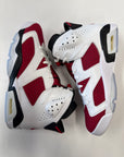 AIR JORDAN 6 CARMINE - SIZE 9.5 (WORN) - SUPER CLEAN