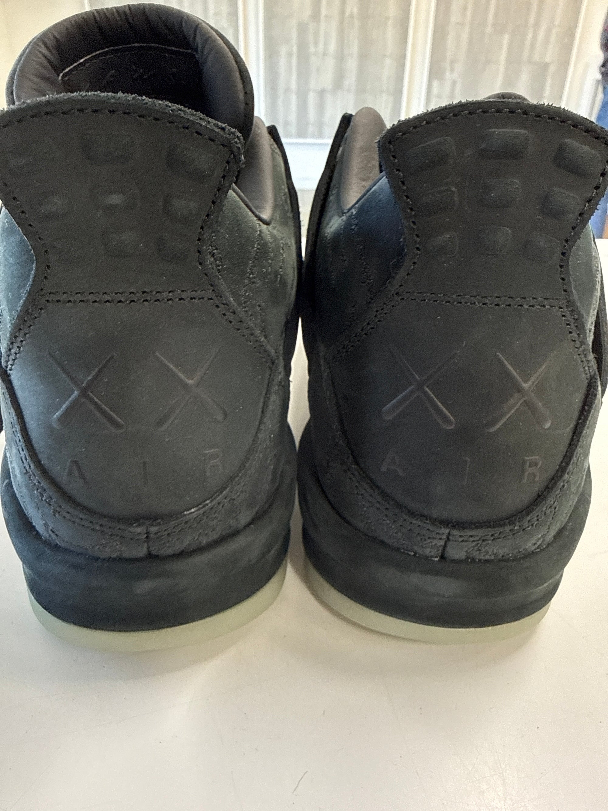 AIR JORDAN 4 KAWS BLACK - SIZE 10.5 (WORN) - SUPER CLEAN