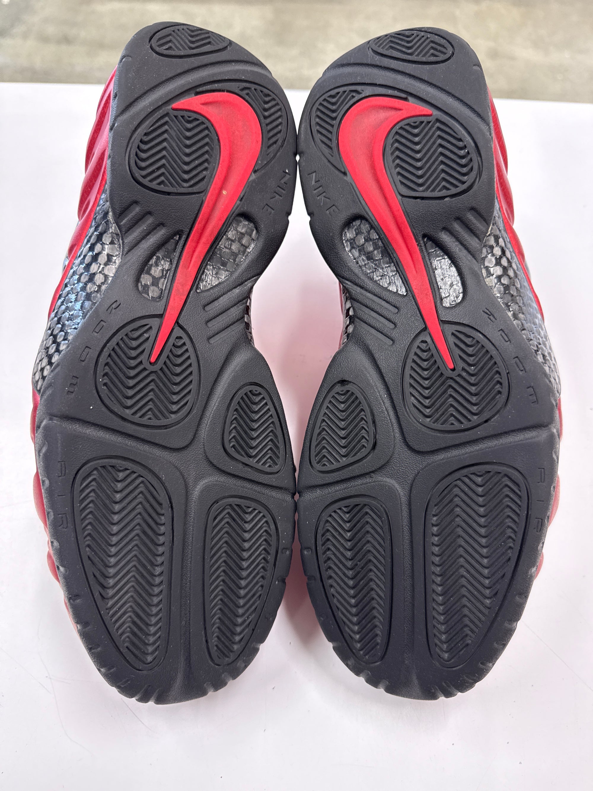 AIR FOAMPOSITE PRO UNIVERSITY RED - SIZE 14 (WORN)
