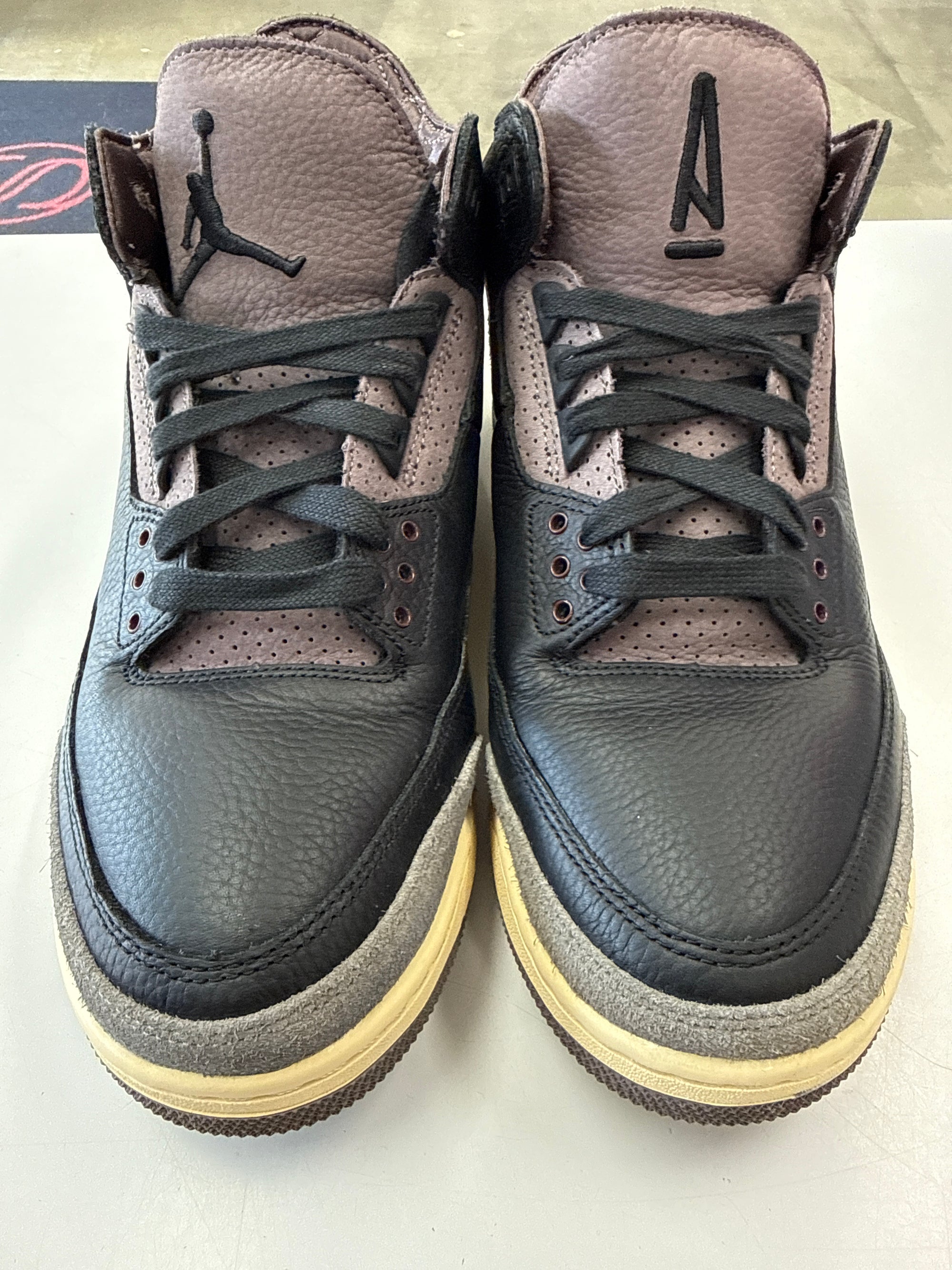 WMNS AIR JORDAN 3 A MA WHILE YOU WERE SLEEPING - SIZE W13.5 M12 (WORN)