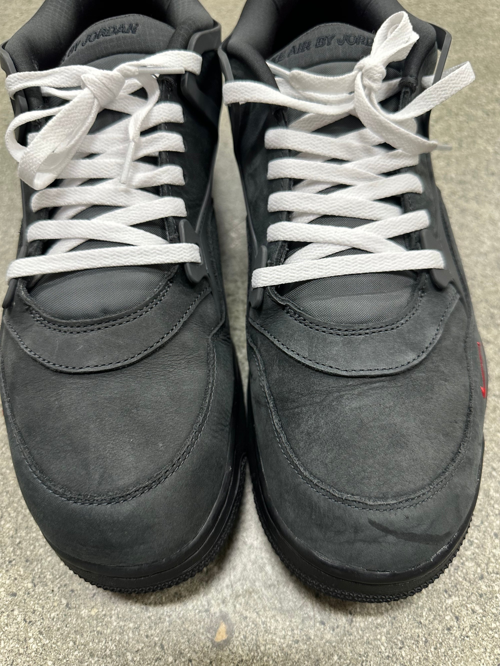 AIR JORDAN 4 RM NIGEL DRIVEWAY GREY - SIZE 14 (WORN)