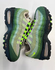 AIR MAX 95 BIG BUBBLE DUCKS A FEATHER OREGON DUCKS THE WOODS - SIZE 8.5 (WORN) - SUPER CLEAN
