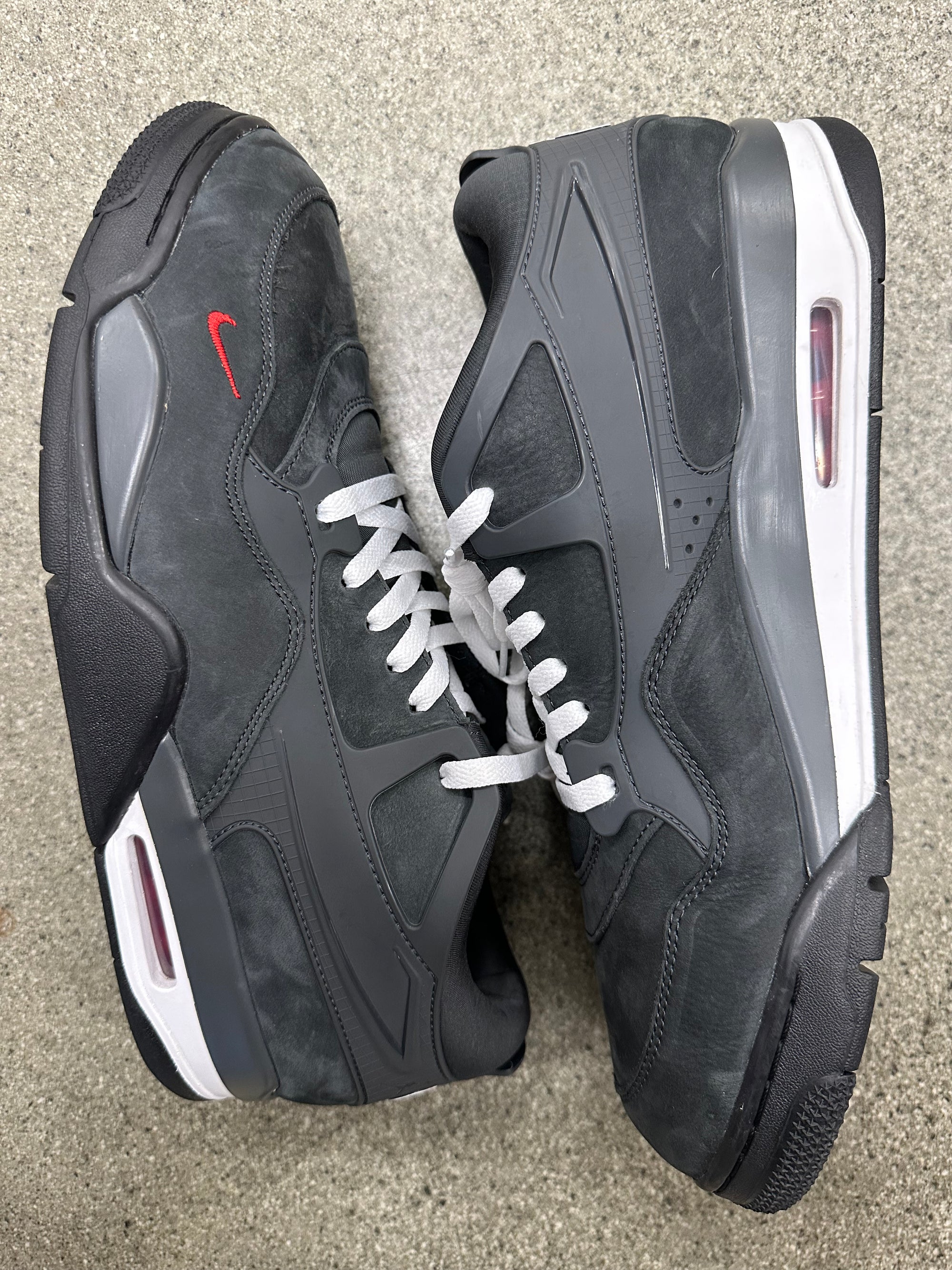 AIR JORDAN 4 RM NIGEL DRIVEWAY GREY - SIZE 14 (WORN)