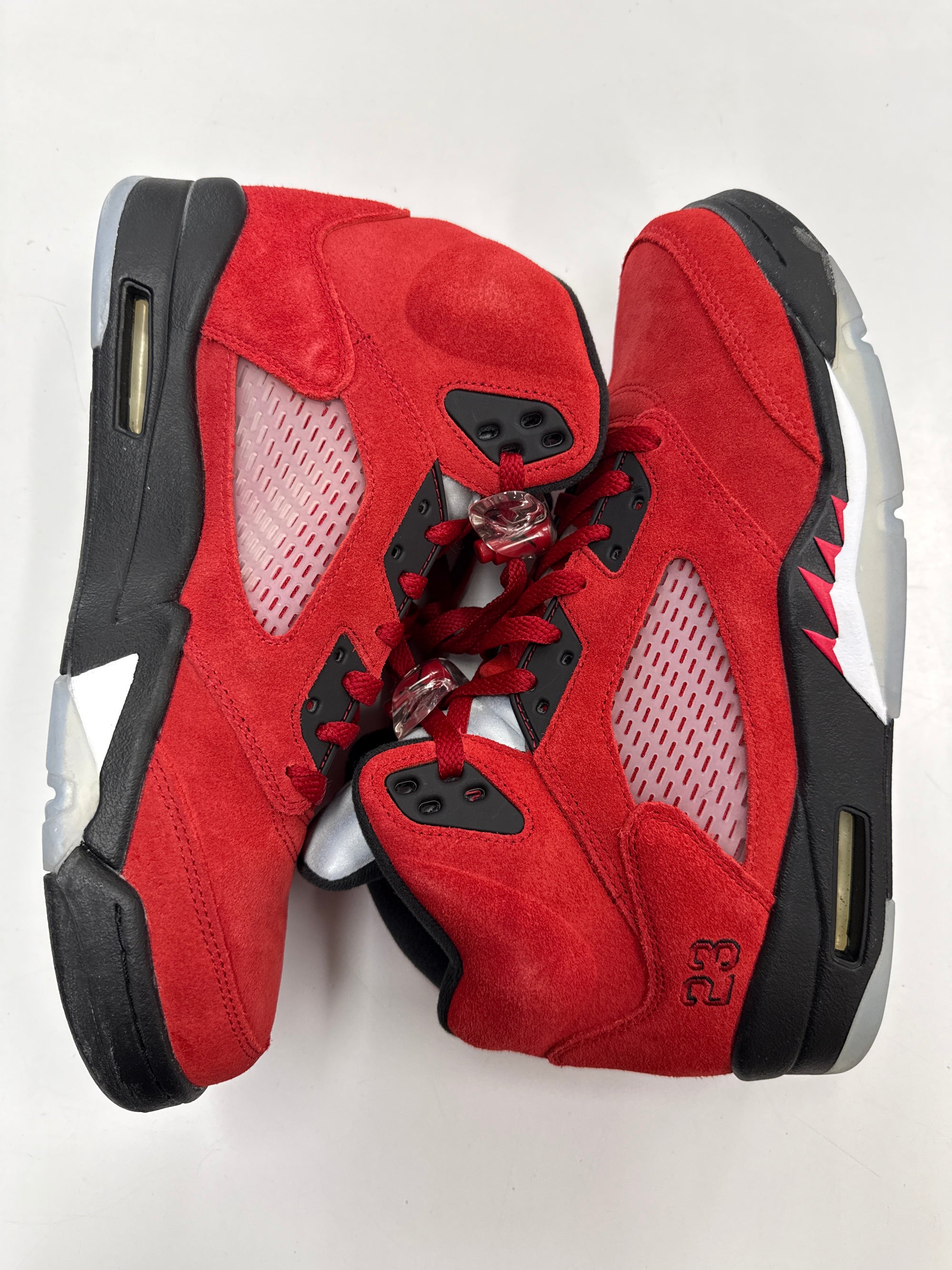 AIR JORDAN 5 RAGING BULL 2021 - SIZE 10 (WORN)