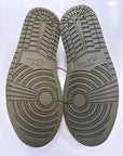 AIR JORDAN 1 LOW TRAVIS SCOTT MEDIUM OLIVE - SIZE 9.5 (WORN)