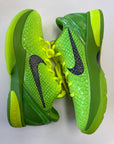 KOBE 6 PROTRO GRINCH 2020 - SIZE 8.5 (WORN) - SUPER CLEAN