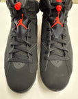 AIR JORDAN 6 BLACK INFRARED 2019 - SIZE 10 (WORN)