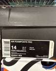 AIR FOAMPOSITE PRO UNIVERSITY RED - SIZE 14 (WORN)