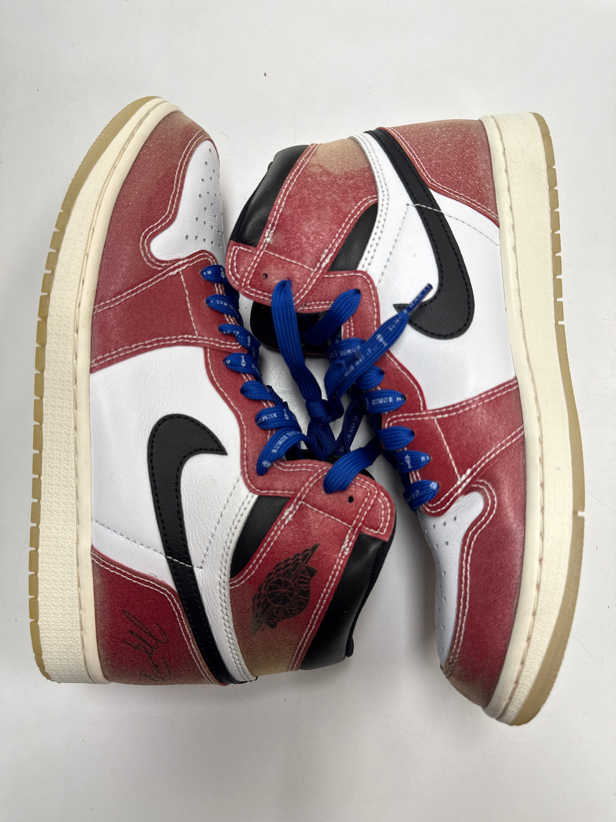AIR JORDAN 1 HIGH TROPHY ROOM FRIENDS &amp; FAMILY - SIZE 10.5 (WORN)