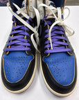 AIR JORDAN 1 HIGH FRAGMENT UNION LA SPORT ROYAL - SIZE 8.5 (WORN)