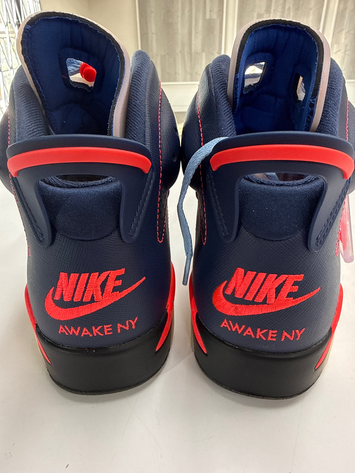 AIR JORDAN 6 AWAKE NY MIDNIGHT NAVY - SIZE 9.5 (WORN) - SUPER CLEAN