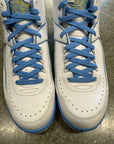 AIR JORDAN 2 UNIVERSITY BLUE - SIZE 10.5 (WORN)