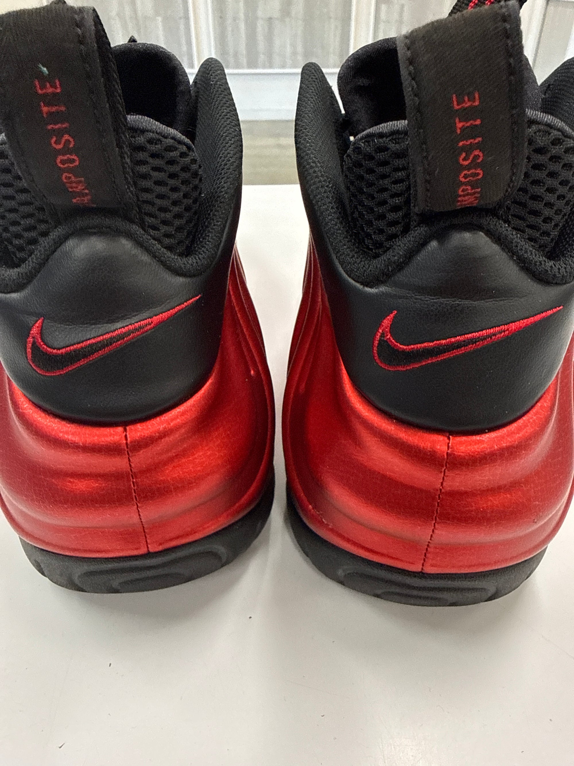 AIR FOAMPOSITE PRO UNIVERSITY RED - SIZE 14 (WORN)