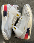 AIR JORDAN 3 J BALVIN MEDELLIN SUNSET - SIZE 8 (WORN)