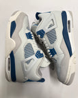 AIR JORDAN 4 MILITARY BLUE 2024 - SIZE 8 (WORN) - SUPER CLEAN