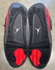 AIR JORDAN 4 RED THUNDER - SIZE 10.5 (WORN)