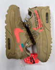 OFF WHITE AIR MAX 90 BEIGE - SIZE 9 (WORN)