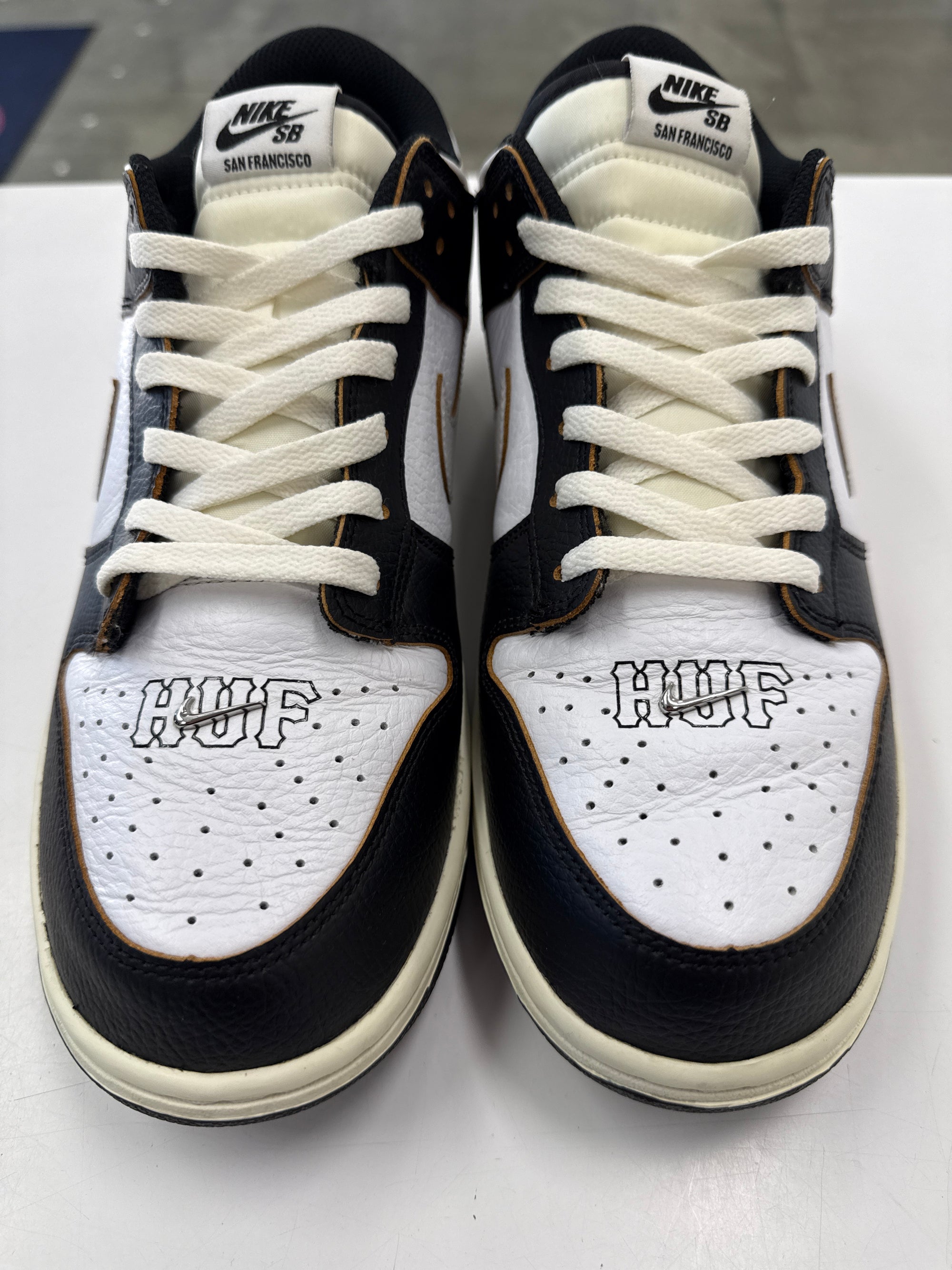 SB DUNK LOW HUF SAN FRANCISCO - SIZE 11.5 (WORN)