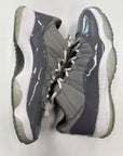 AIR JORDAN 11 LOW COOL GREY - SIZE 11 (WORN)