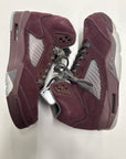 AIR JORDAN 5 BURGUNDY 2023 - SIZE 9.5 (WORN)