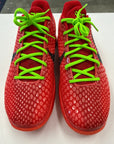 KOBE 6 PROTRO REVERSE GRINCH - SIZE 10 (WORN)