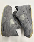 AIR JORDAN 4 KAWS COOL GREY - SIZE 10 (WORN)