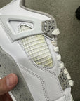 AIR JORDAN 4 WHITE OREO - SIZE 9 (WORN)