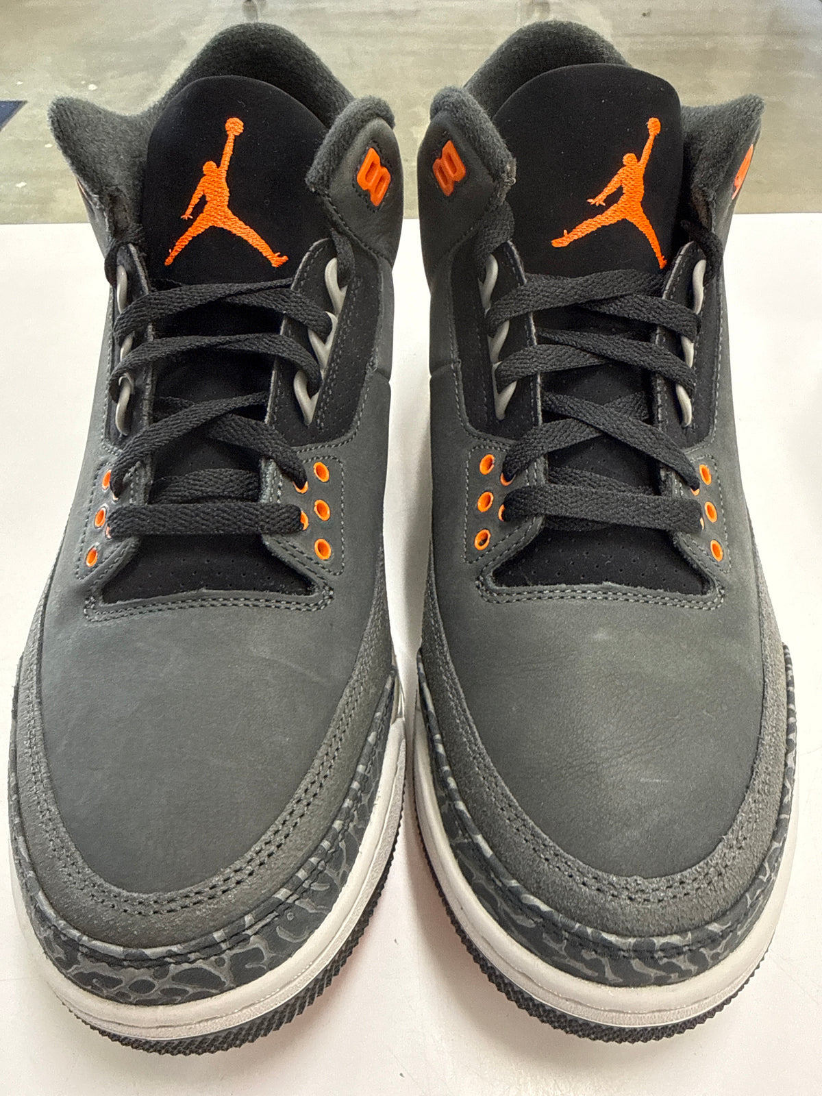 AIR JORDAN 3 FEAR 2023 - SIZE 12 (WORN)