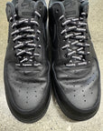 AIR FORCE 1 LOW SUPREME BLACK - SIZE 12 (WORN) - SUPER CLEAN