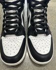 AIR JORDAN 1 HI 85 BLACK WHITE - SIZE 10 (WORN)