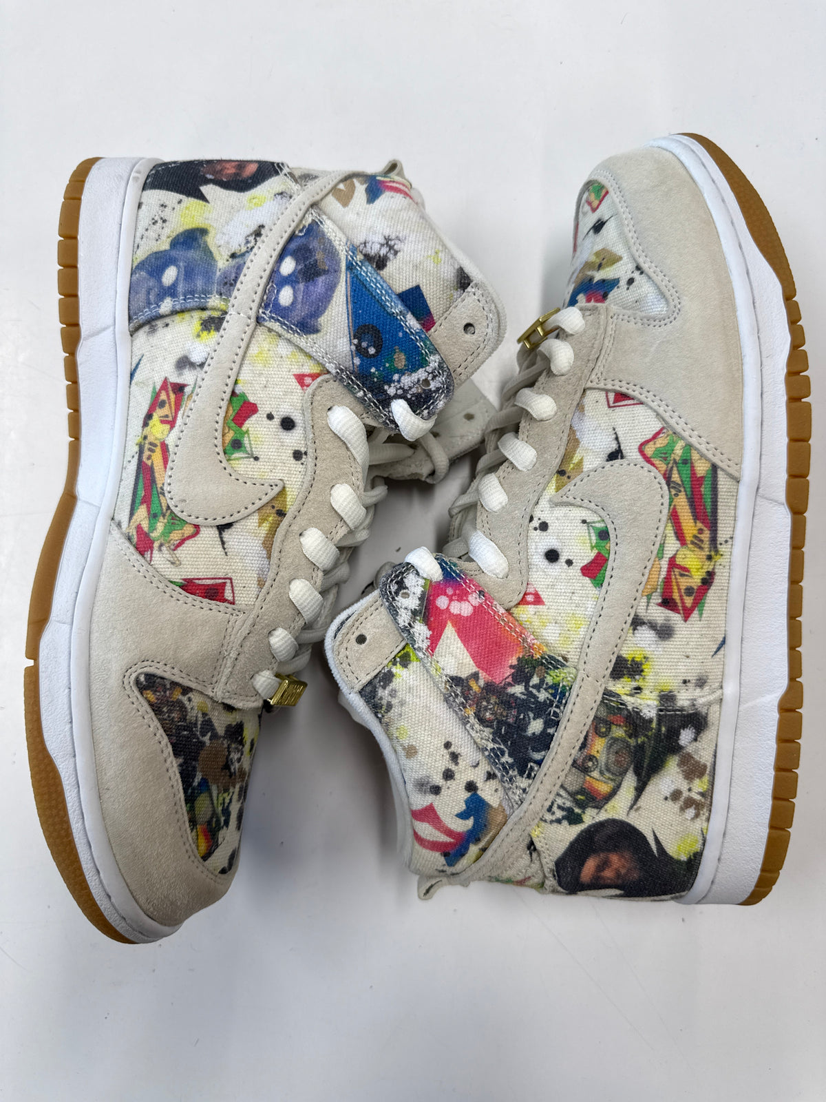 SB DUNK HIGH OG QS SUPREME RAMMELZEE - SIZE 10.5 (WORN)