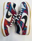SB DUNK LOW PRO QS PARRA ABSTRACT - SIZE 13 (WORN)