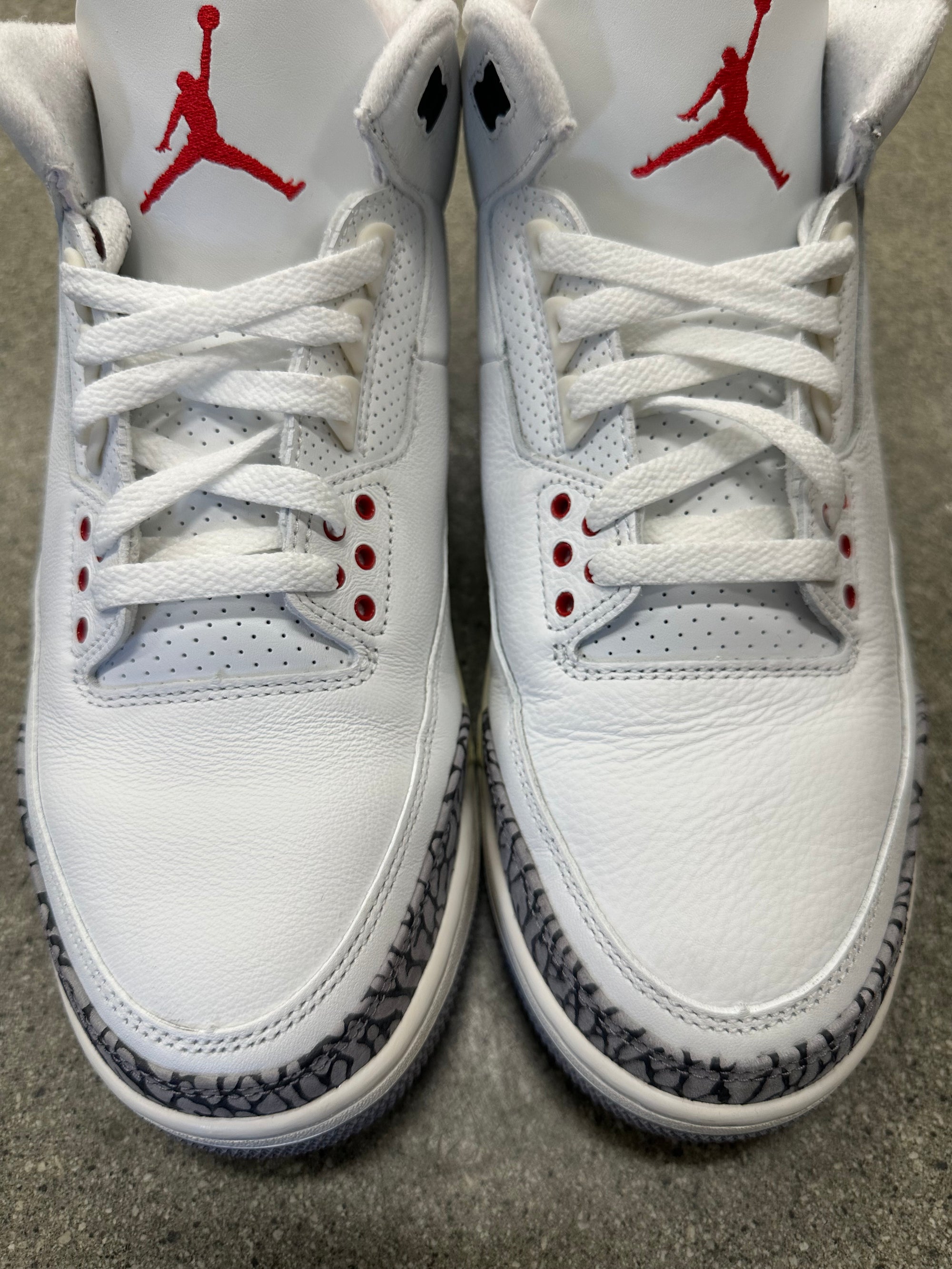 AIR JORDAN 3 REIMAGINED - SIZE 12 (WORN) (SUPER CLEAN)
