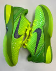 KOBE 6 PROTRO GRINCH 2020 - SIZE 8.5 (WORN) - SUPER CLEAN