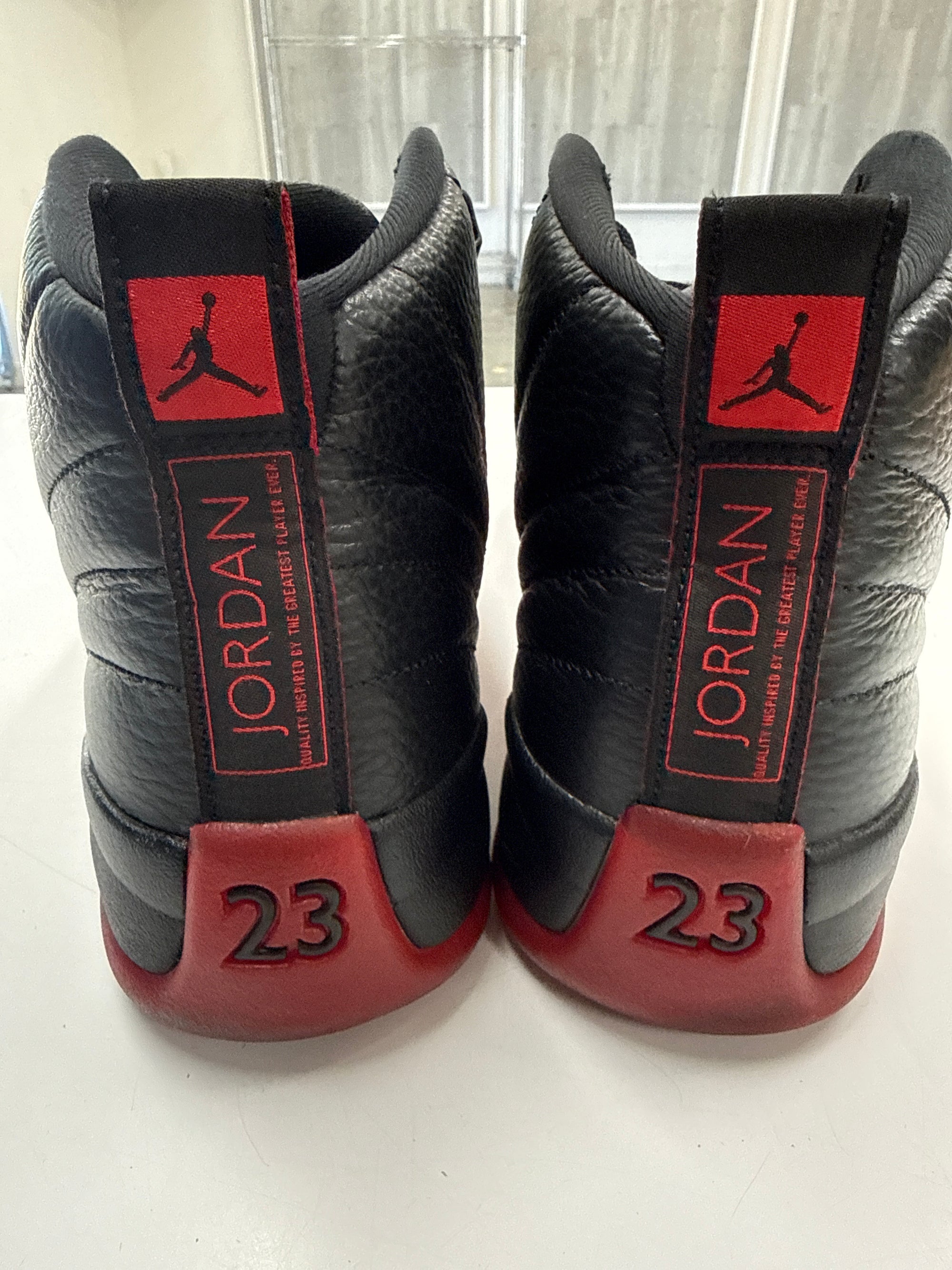 AIR JORDAN 12 FLU GAME 2025 - SIZE 10 (WORN)