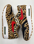 AIR MAX 1 ATMOS ANIMAL PACK 2.0 ALL BLACK BOX - SIZE 6 (WORN)