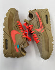 OFF WHITE AIR MAX 90 BEIGE - SIZE 8 (WORN)