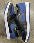 AIR JORDAN 1 LOW MYSTIC NAVY - SIZE 10.5 (WORN)