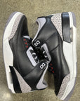 AIR JORDAN 3 BLACK CEMENT 2024 - SIZE 9.5 (WORN)