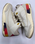 AIR JORDAN 3 MEDELLIN SUNSET J BALVIN - SIZE 13 (WORN)